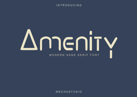Amenity: A Modern Font for Web Design
