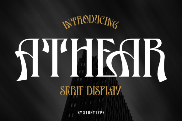 Athear: A Serif Typeface for Editorial Elegance