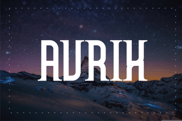 Aurix: A Premium Slab Serif Font
