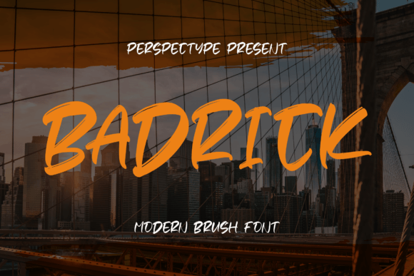Badrick Font: Modern Handwritten Style for Business