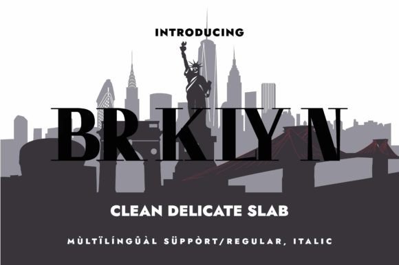Brklyn Font: Modern Elegance for Makers