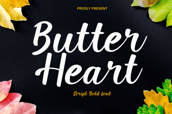 Butter Heart: A Luxurious Handwritten Font