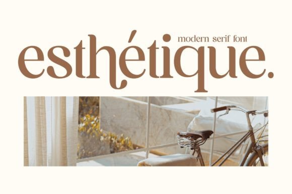 Esthetique: A Premium Font for Modern Branding