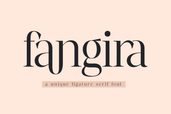 Fangira: A Font for Timeless Design