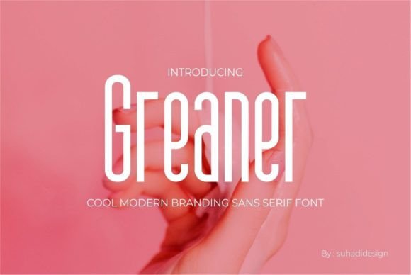 Greaner: A Modern Sans Serif Font That Elevates Handmade Goods