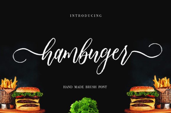Hambuger Font: Modern Script for Digital Marketing
