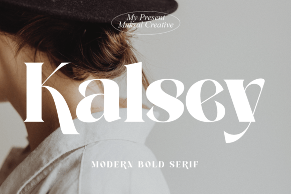Kalsey: A Bold Serif for Creative Projects