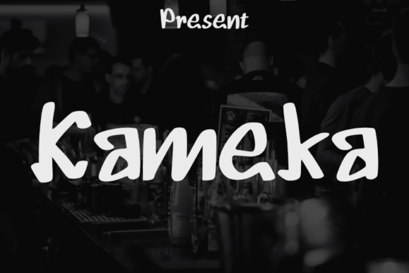 Kameka: A Script Typeface for Creative Makers