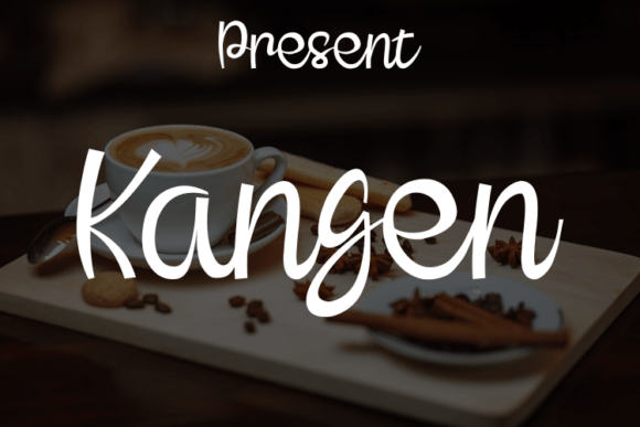 Kangen: A Premium Script Font