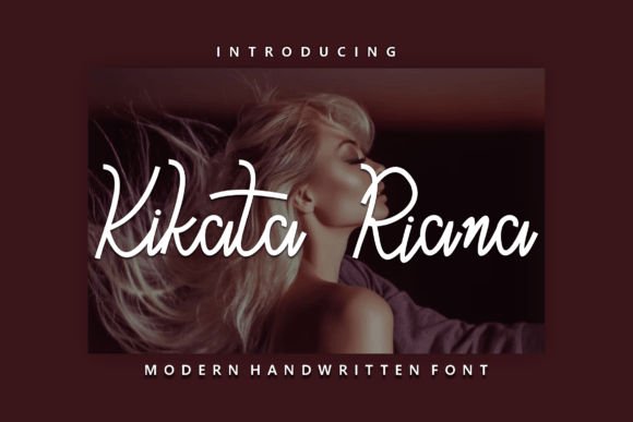 Kikata Riana: A Modern Handwritten Font