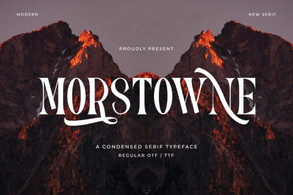 Morstowne: A Serif Font for Web Design