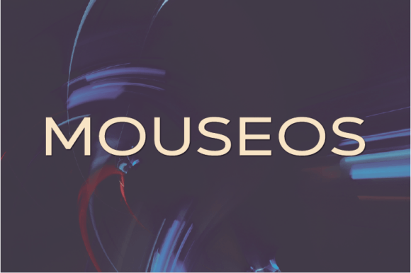 Mouseos: A Modern Sans Serif for Creative Projects