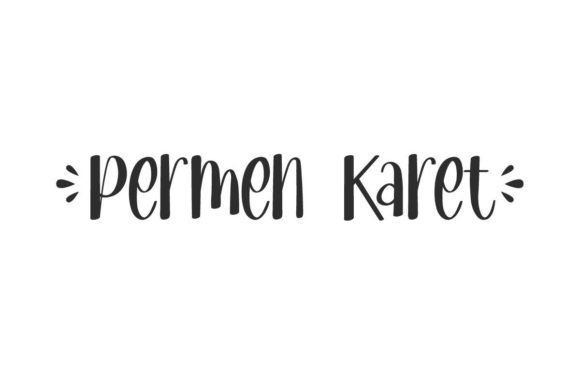 Permen Karet: A Natural Handwritten Font That Feels Like Real Ink