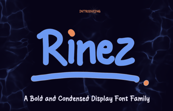 Rinez: A Modern Font for Web Design