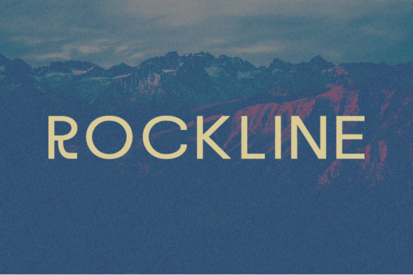 Rockline: A Modern Sans Serif Font