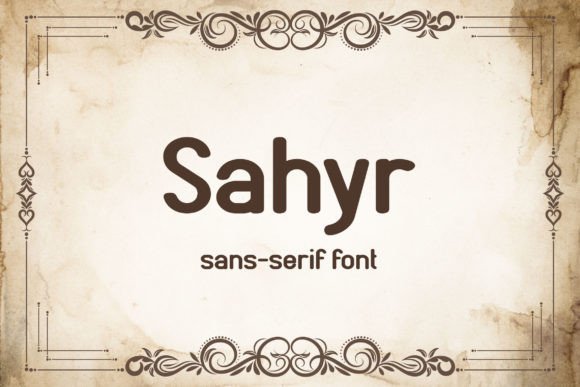 Sahyr: A Font for Clear Campaigns