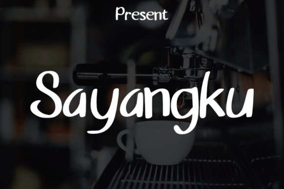 Sayangku: A Script Typeface for Elegant Campaigns
