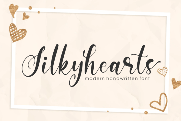 Silkyhearts: A Premium Script Font That Elevates Your Brand