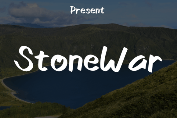 Stonewar: A Premium Script Font for Modern Campaigns