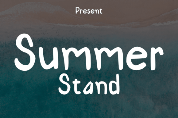 Summerstand: A Handwritten Font for Elegant Design