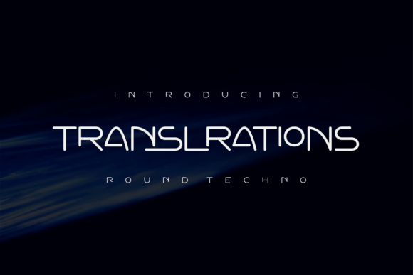 Translrations: A Bold Font for Web Design