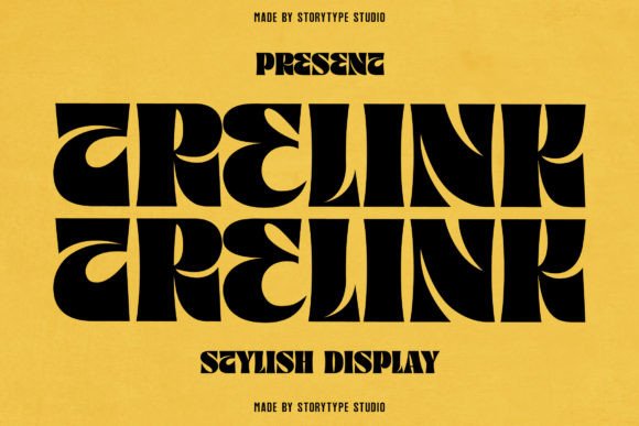 Trelink: A Font for Elegant Branding