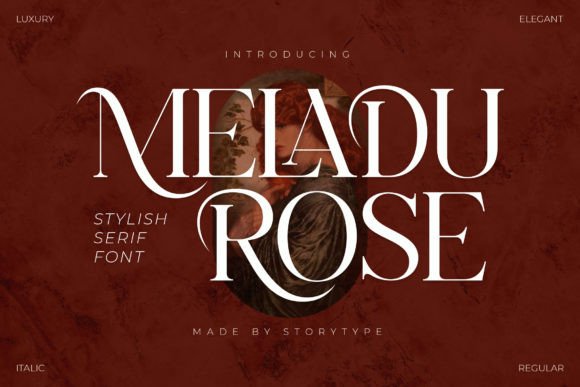 Use Meladu Rose for Elegant Branding