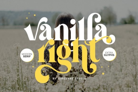 Vanilla Right Font Review