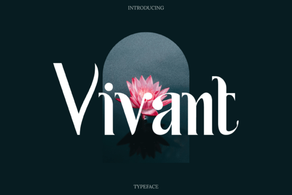 Vivant: A Stylish Serif Font for Creative Projects