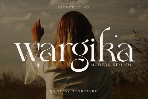 Wargika Font: Elegant Serif for Creative Projects