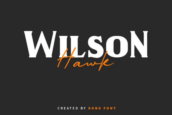 Wilson Hawk Font for Business
