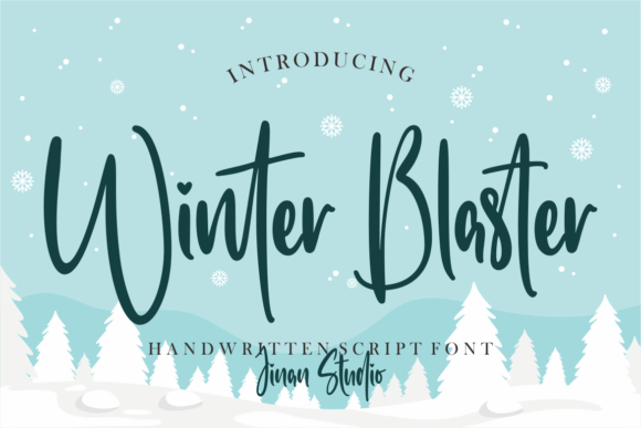 Winter Blaster: A Stylish Font for Business