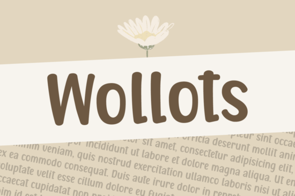 Wollots: A Modern Sans Serif for Every Project