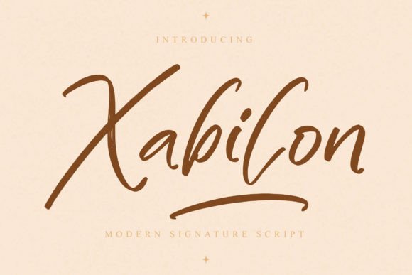 Xabilon: A Modern Script for Elegant Design