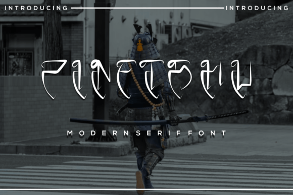 Zinetshu: A Modern Blackletter Font That Actually Works in Real Branding
